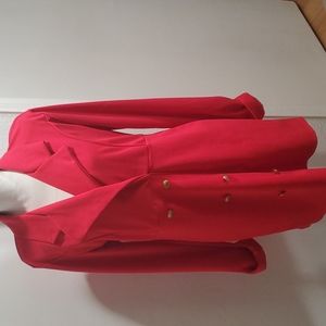 PRETTYLITTLETHING Red blazer dress